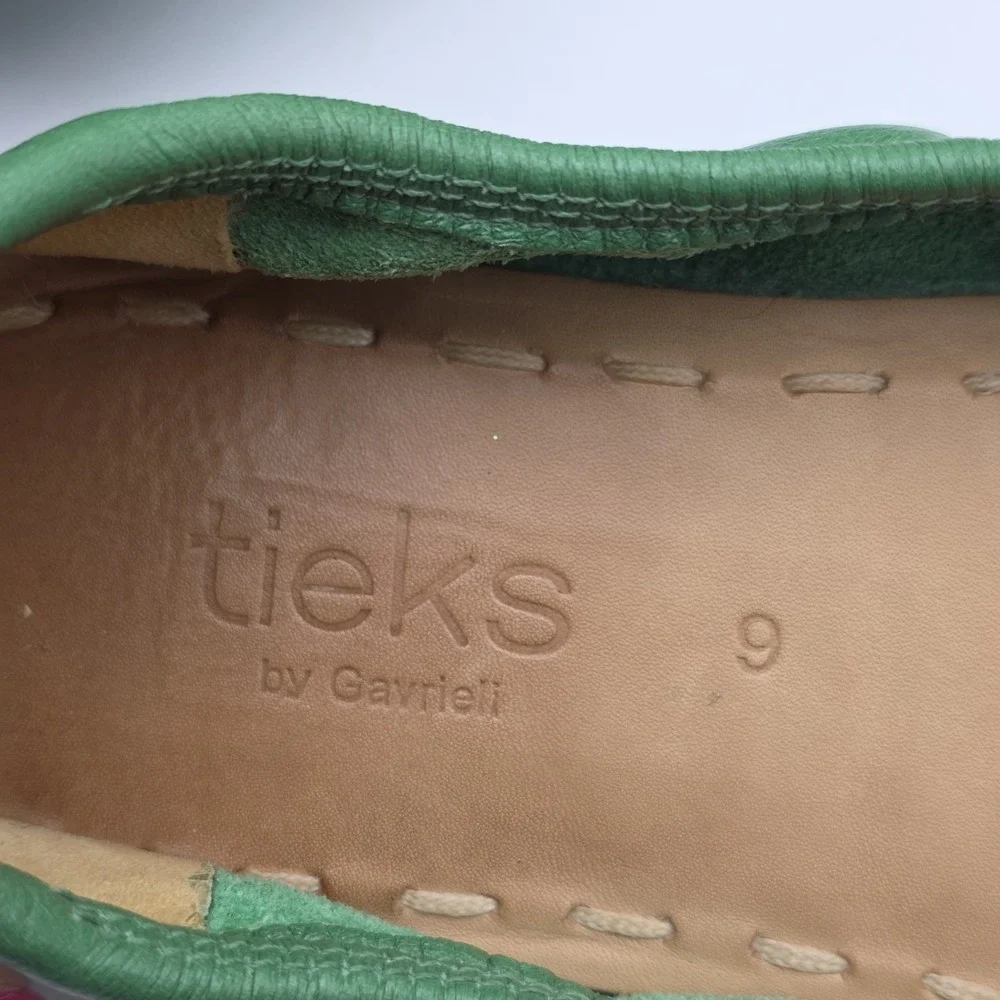 Tieks By Gavrieli Ballet Flats US 9 Clover Green Foldable Chic Comfortable